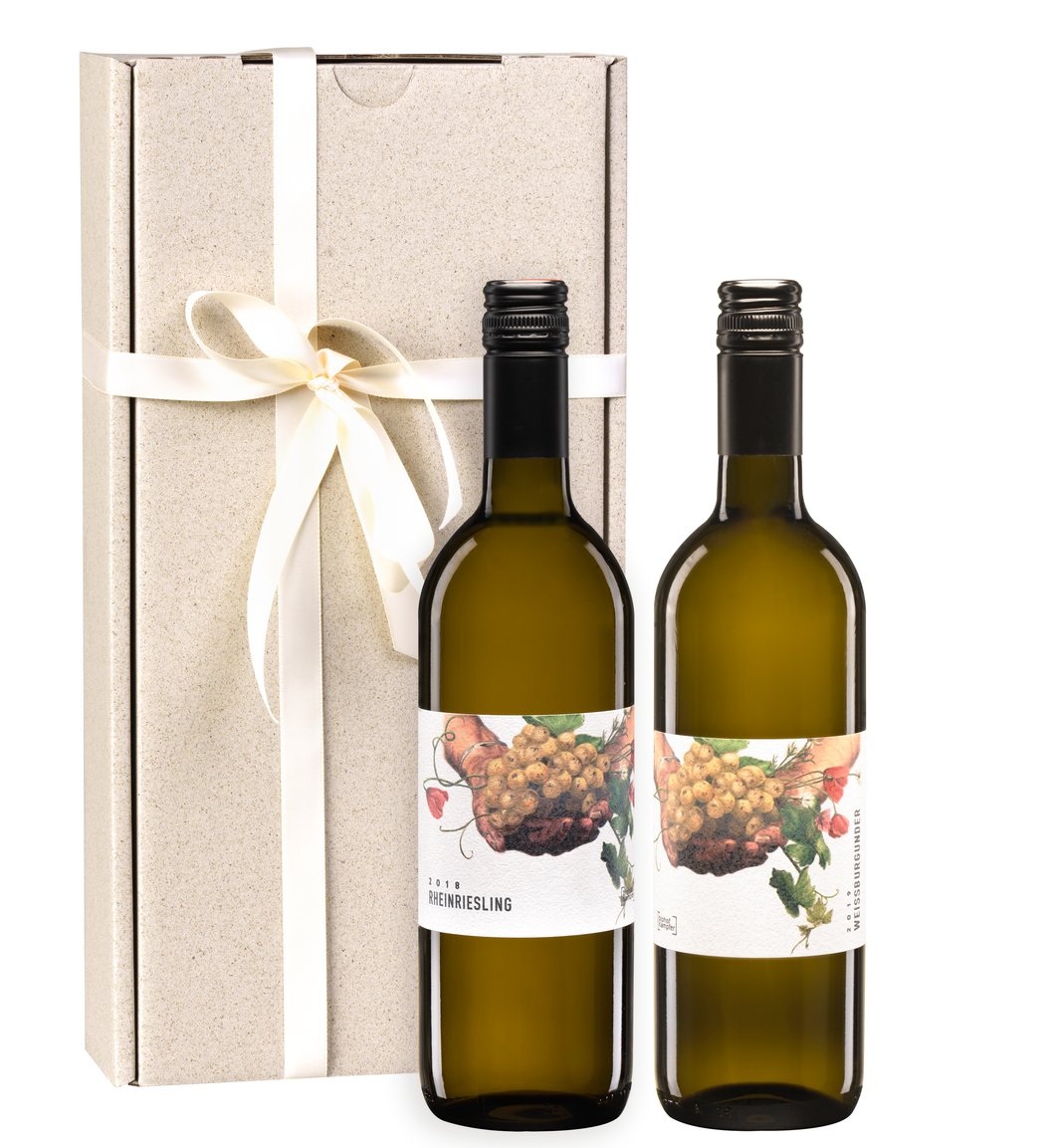 BIO Wein Geschenkkarton URSPRUNG_Biowein_Burgenland-BioWein Klampfer-Biohof Klampfer